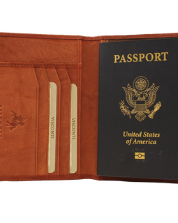 Visconti Soft Leather Passport Cover - Polo 2201