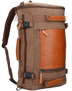 Witzman Men's Retro Canvas Travel Duffel Bag 2033